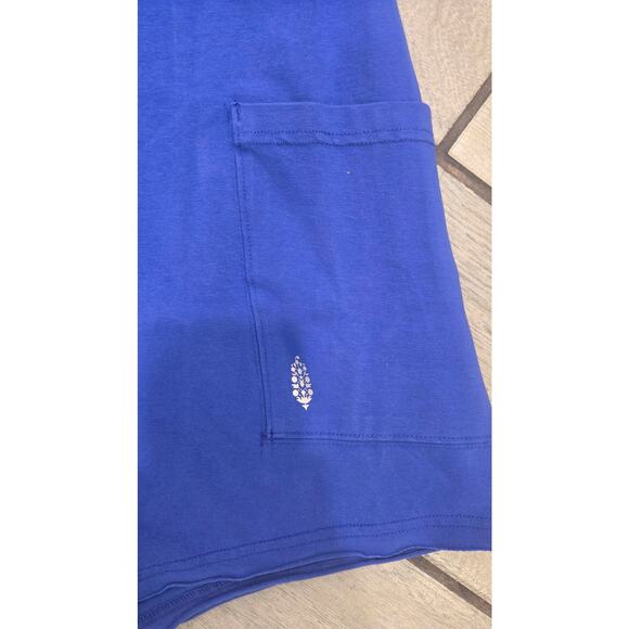 NWT Free People FP Movement Hot Shot Onesie Romper‎ – Electric Shock Blue, - Picture 4 of 5